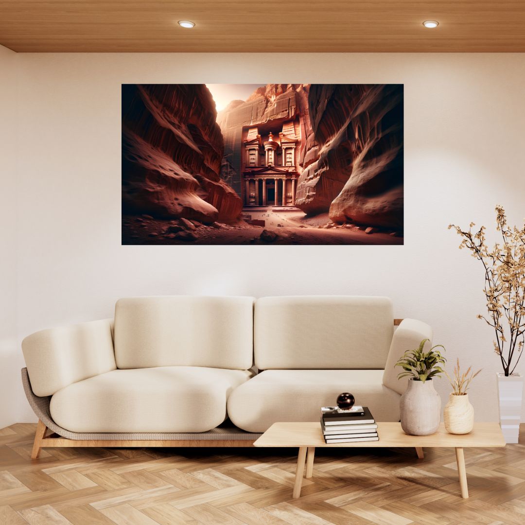 Poster Cave Glow: The Splendor of Petra