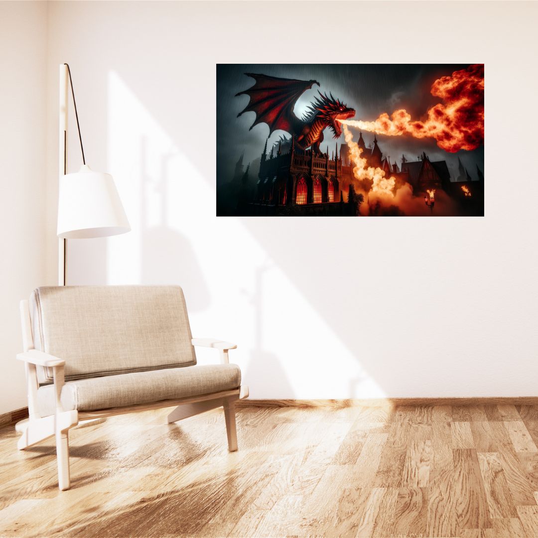 Poster Colère du Wyrm: Assaut sur une Forteresse Gothique