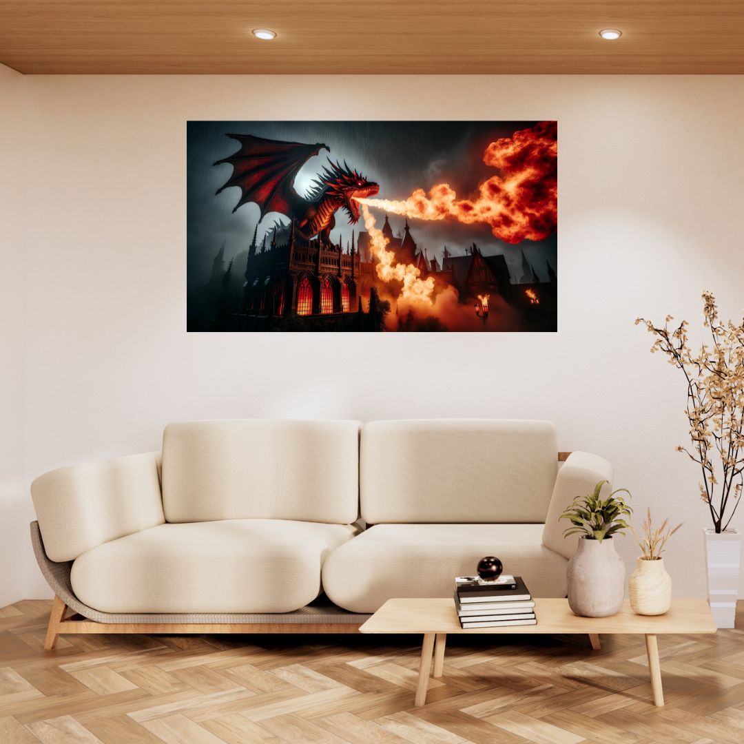 Poster Colère du Wyrm: Assaut sur une Forteresse Gothique