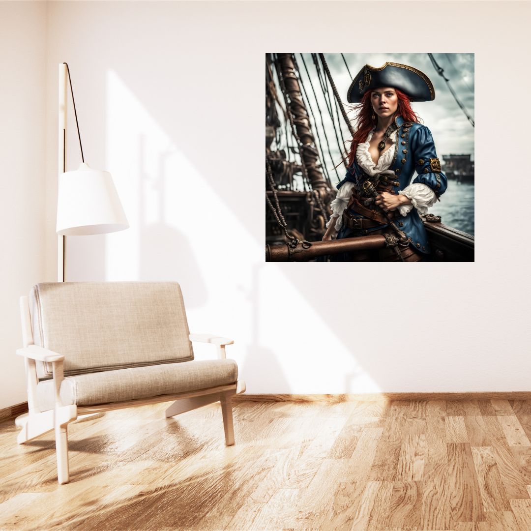 Poster Captain Intrepid: Scarlet Corsair Canvas