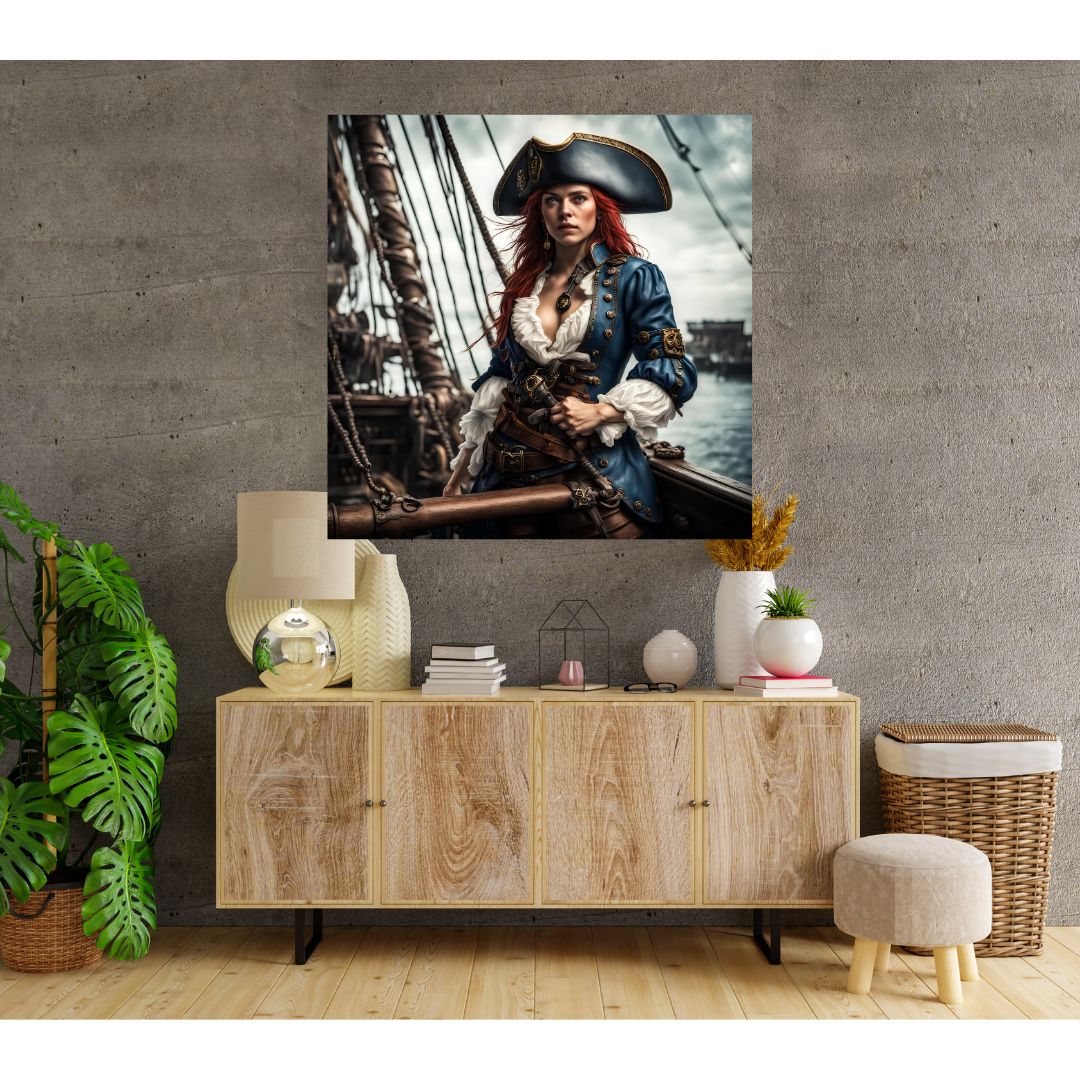 Poster Captain Intrepid: Scarlet Corsair Canvas