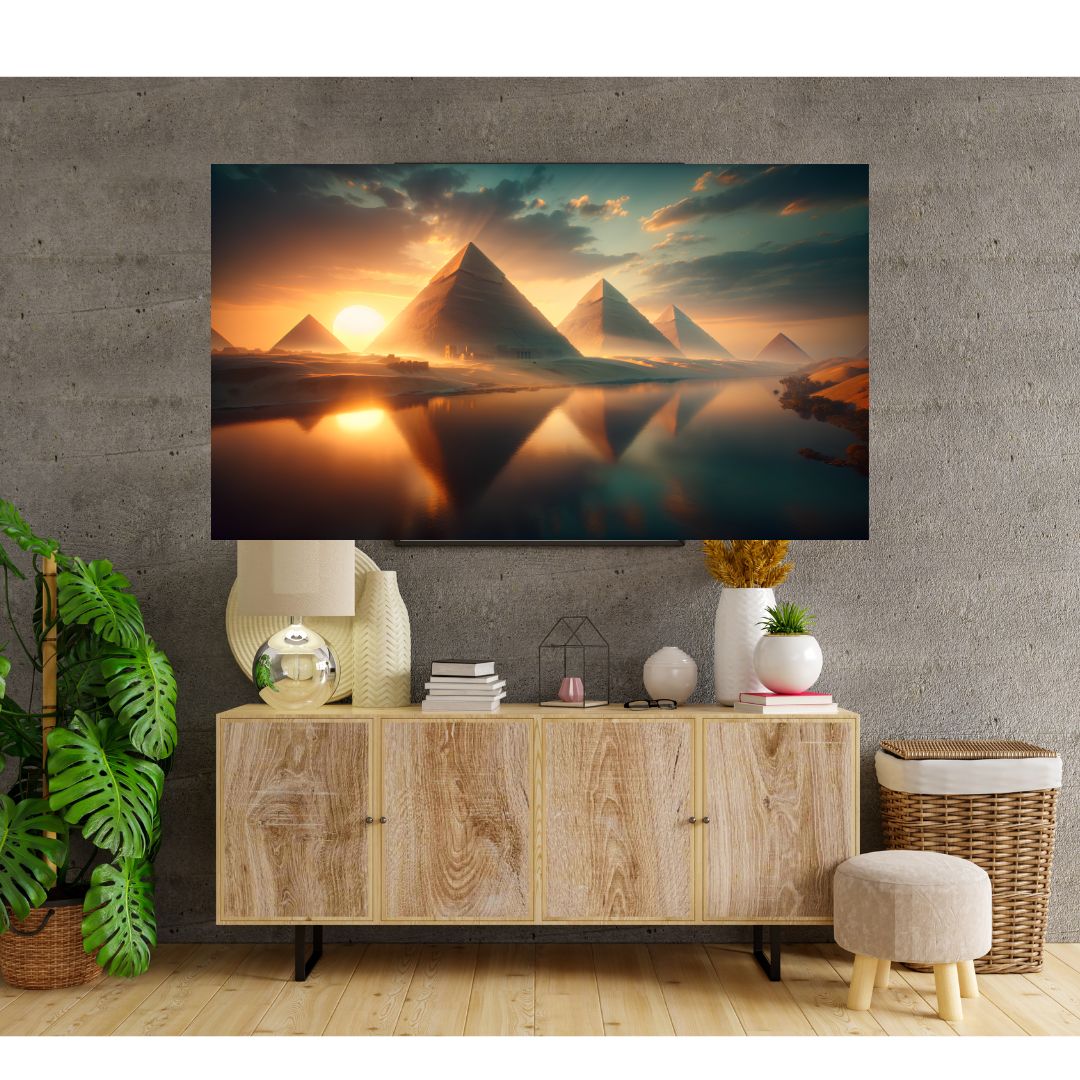 Poster Eternal Aurora of Giza: Immortality of the Sands