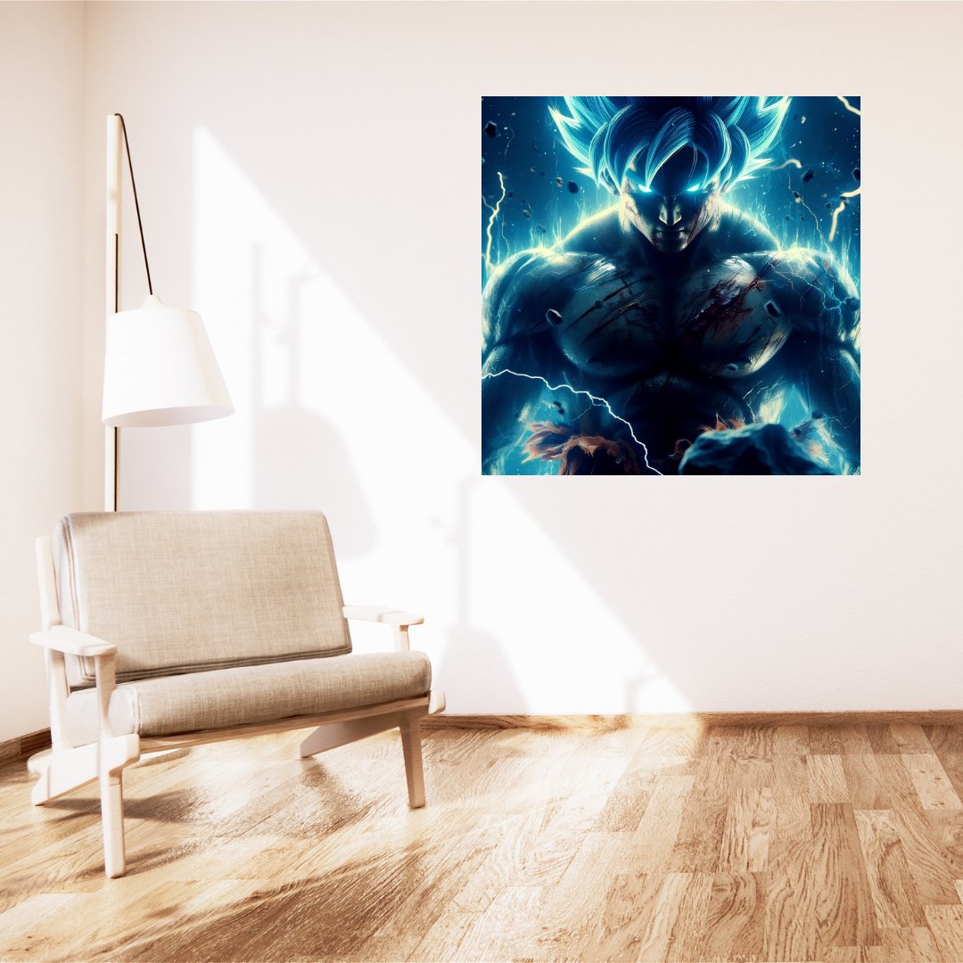 Dragon Ball Canvas Poster - The Legendary Saiyan